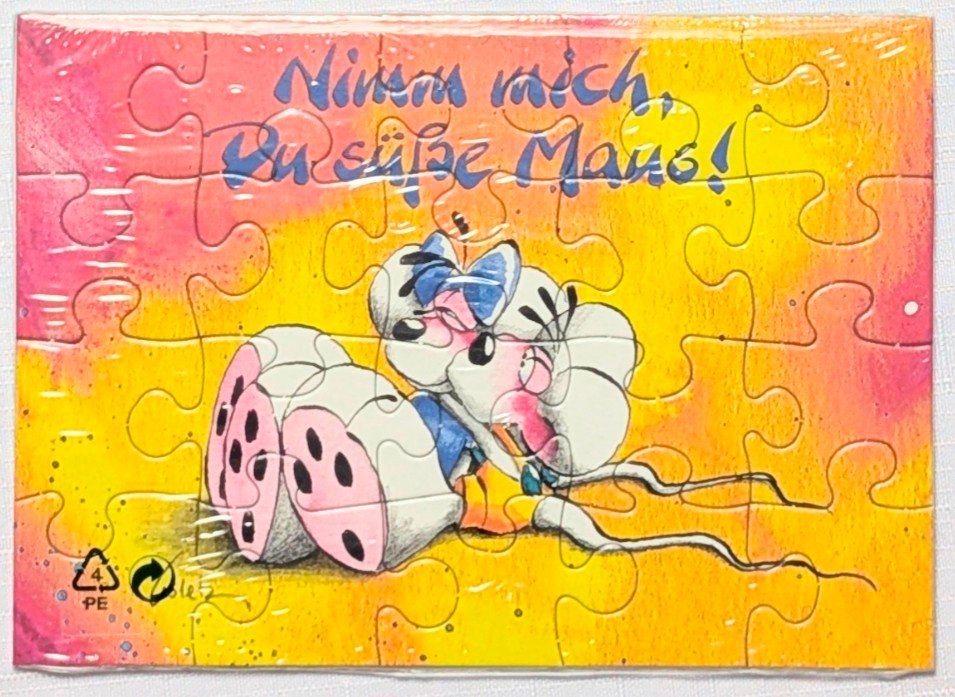 Puzzle: NEU&OV - Vintage DIDDL Puzzle - 20 Teile – Nuovo e nell'imballaggio originale da Wängi venduto da ABIZONE-86
