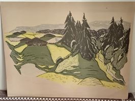 Landschaftsbild von Fred Stauffer