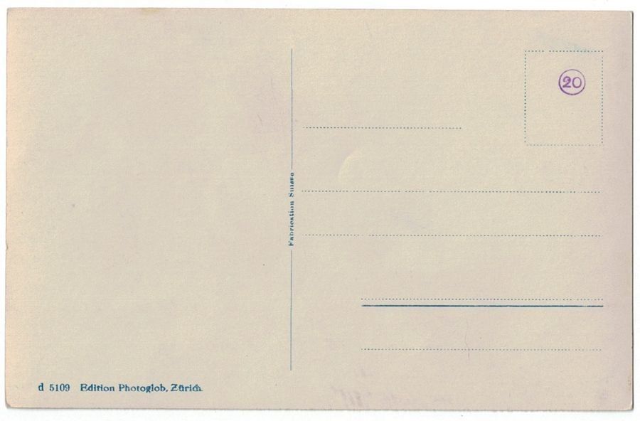 Ansichtskarten: Zürich, Seefeldquai um 1930 – Gebraucht aus Frauenfeld von POML 1