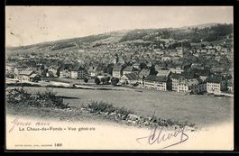AK La Chaux-de-Fonds, Vue générale