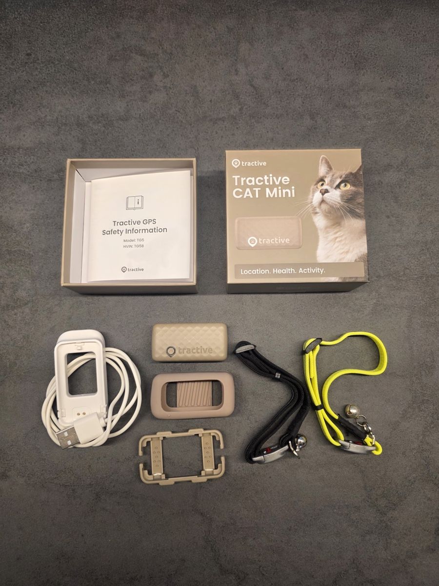 GPS & Messgeräte: Tractive GPS Cat Mini Tracker mit Zubehör – Gebraucht aus Dübendorf von lilmissprincess