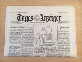 Tagesanzeiger vom 14. Juli 1976