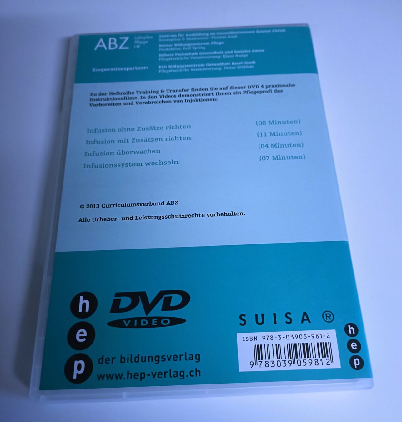 Tutti i DVDs: Infusionstherapie | DVD – Usato da Köniz venduto da Movieportal007 1
