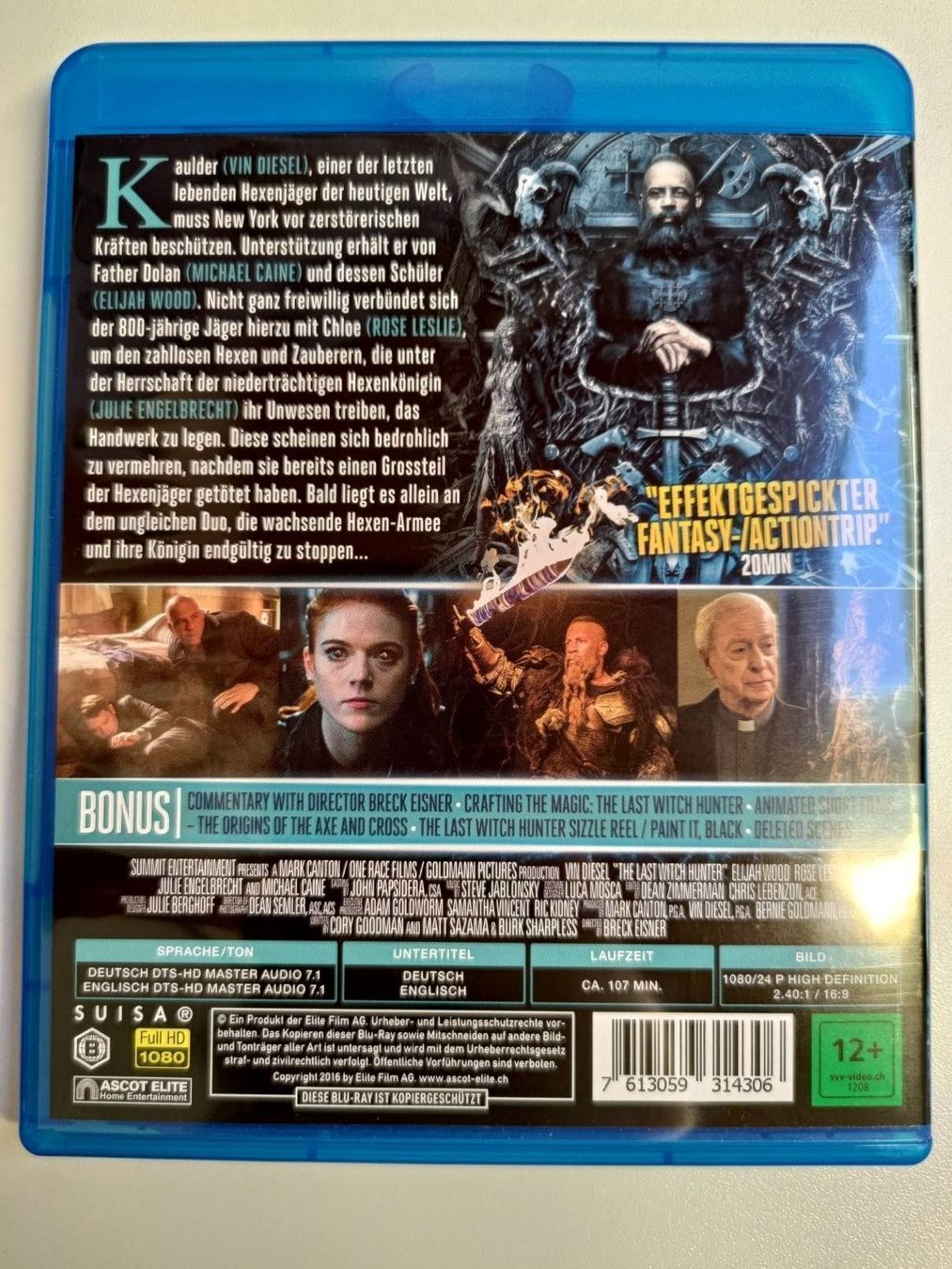 Tutti i DVDs: The Last Witch Hunter – Usato da Liestal venduto da Kratzilla 2