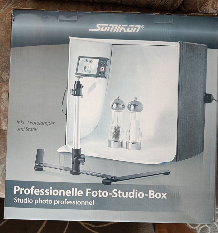 Produktbild von Somikon Fotobox - Dein Mobiles Profi-Fotostudio Für Makellose Produktbilder