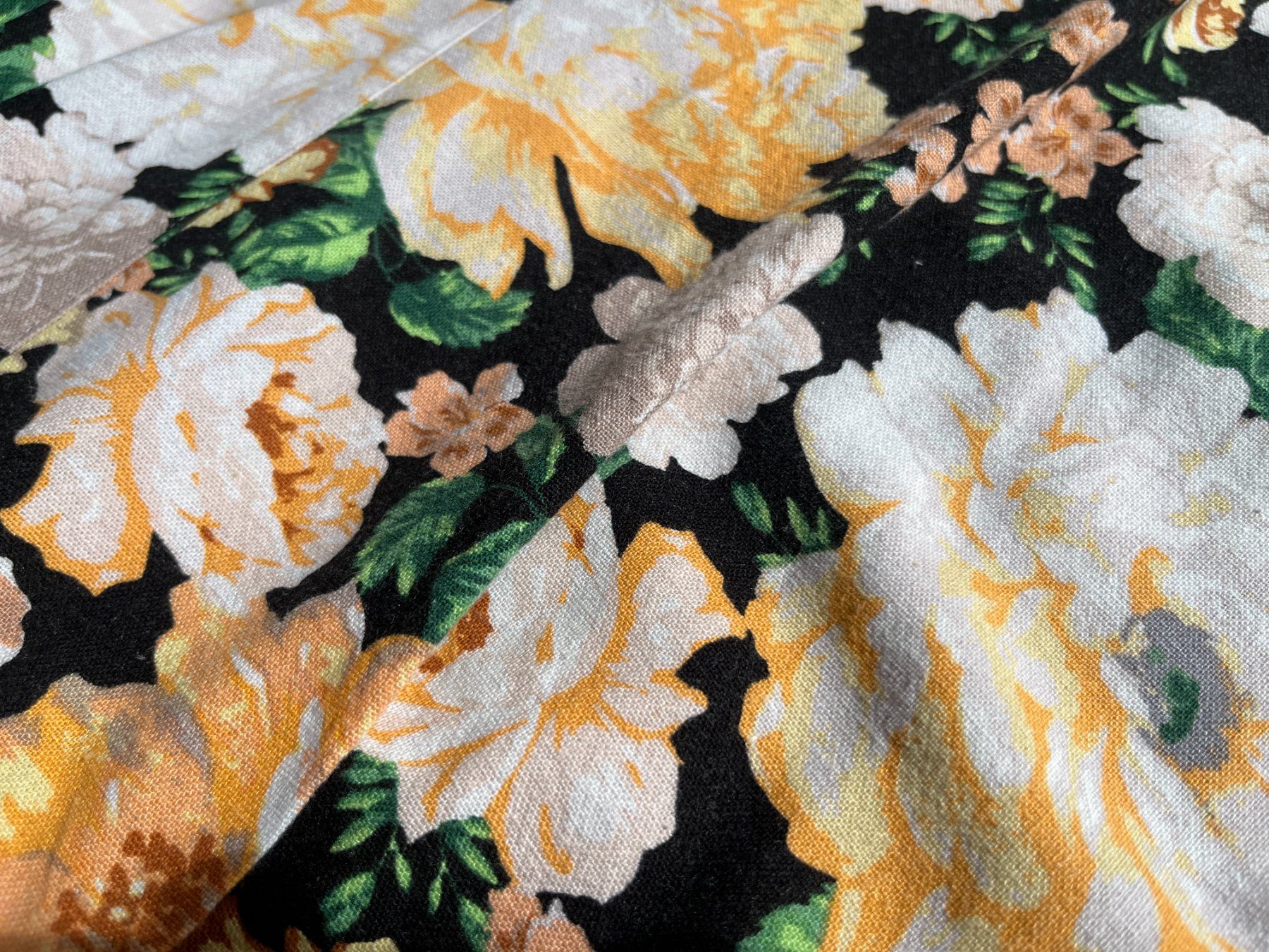 Tute: Combinaison 38 coton fleurs – Usato da Seiry venduto da vanille08 4