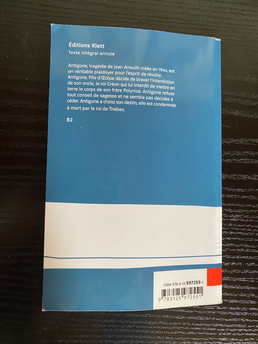 Libri: Antigone Jean Anouilh Klett – Usato da Aarburg venduto da _edwina_ 1