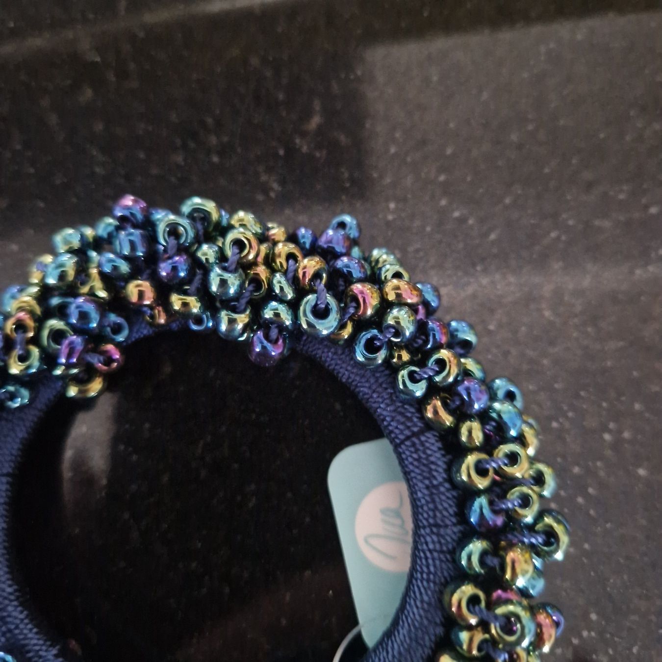 Accessori per capelli: Das Geschenk: Haargummi mit Perlen, Neu – Nuovo (secondo la descrizione) da Gränichen venduto da sunchi07 1