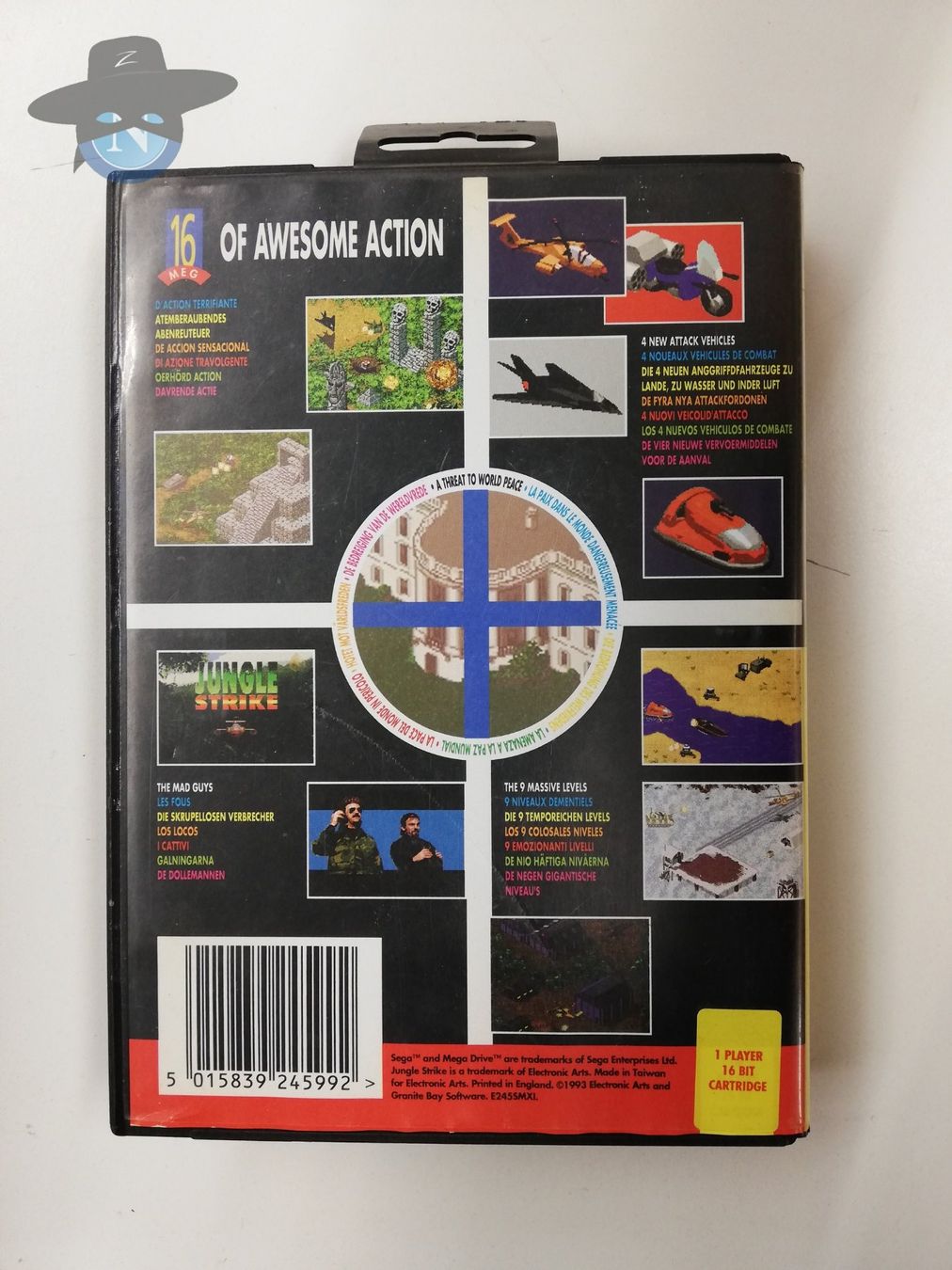 Sega Giochi: Jungle Strike / Sega Mega Drive MD – Usato da St. Gallen venduto da zorro_dc 1
