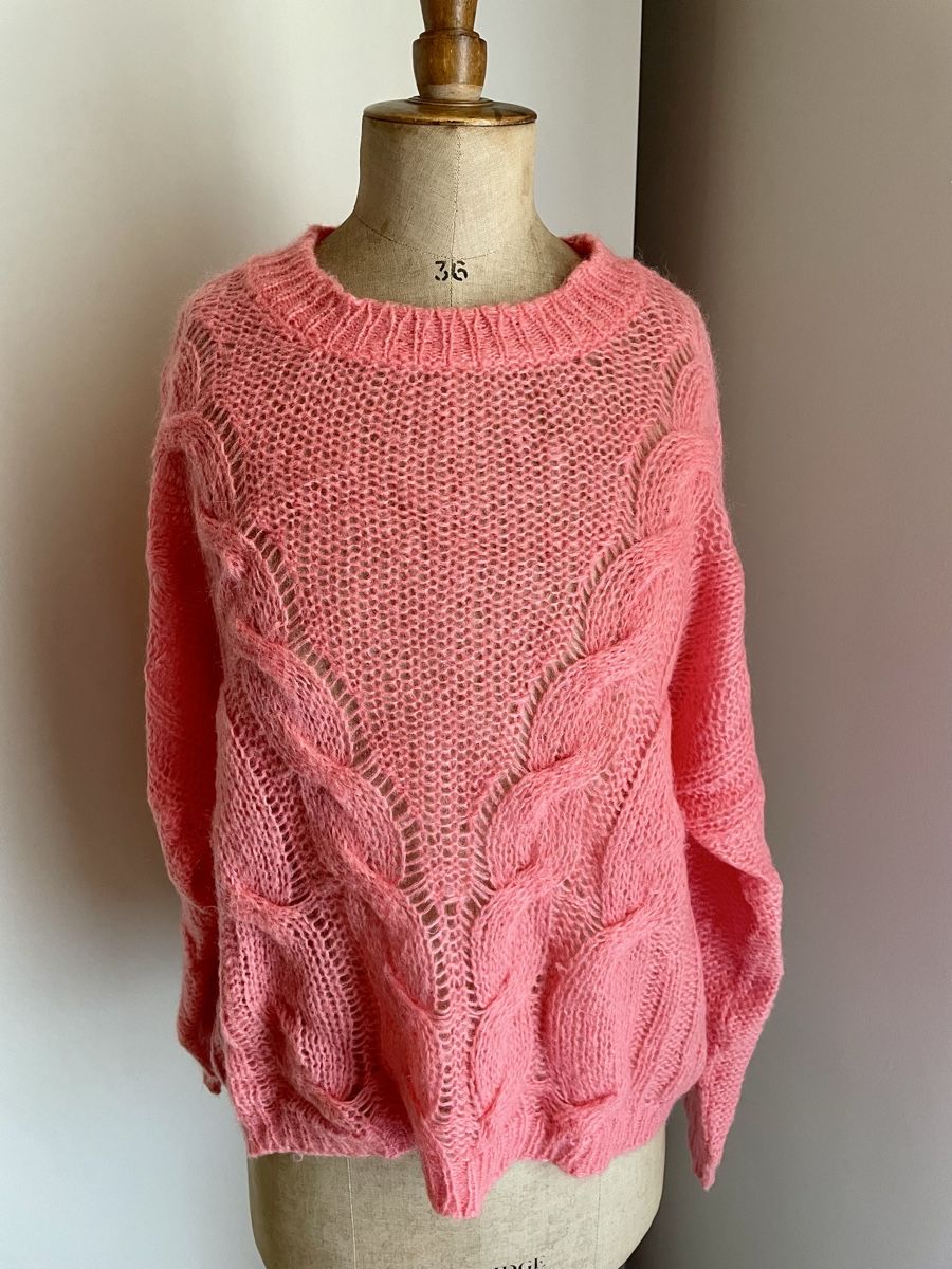 Twinset Maglioni & Felpe: Damen Pullover rosa Grösse M TWINSET MILANO – Usato da Oberwil BL venduto da another-day-of-sun