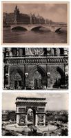 Paris - 3 cartes postales/Ansichtskarten