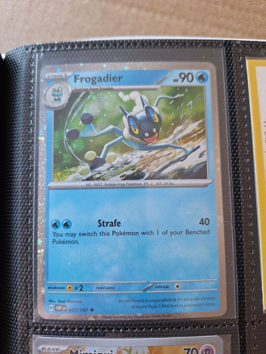 Pokémon Carte collezionabili: Frogadier - Promo – Usato da Altstätten SG venduto da GGsGameshop
