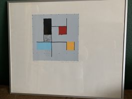  Ineke van der Velden 1985 - Sérigraphie originale signée nu