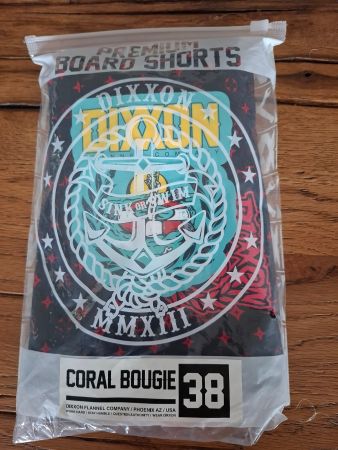 Badehose DIXXON CORAL BOUGIE Grösse 38 neu