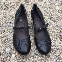 Chaussures à talon noir CUIR véritable VARESE 41, NEUF