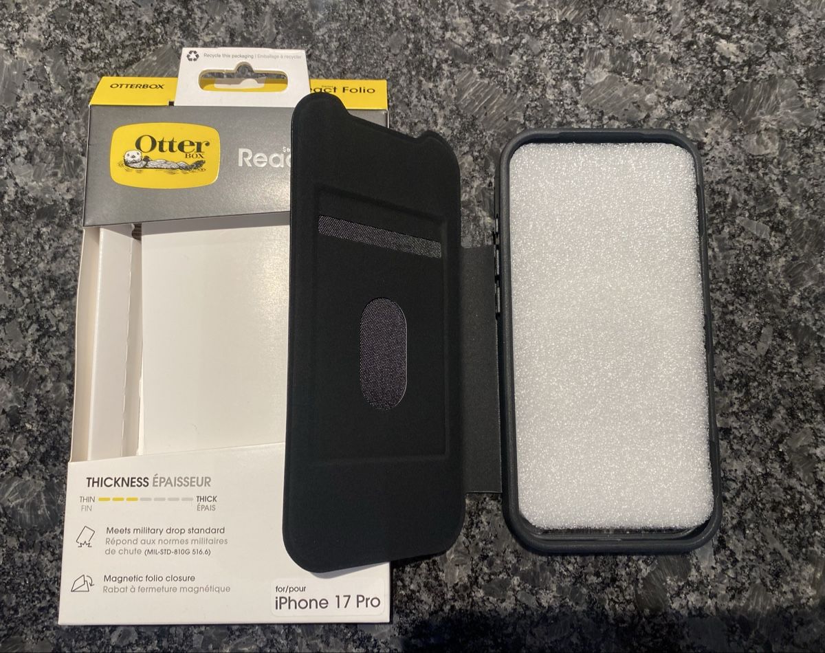 OtterBox Cover & Protezioni schermo: Otterbox React Folio iPhone 17 Pro - neuwertig & OVP – Nuovo e nell'imballaggio originale da Kriens venduto da sch_v6nl 1
