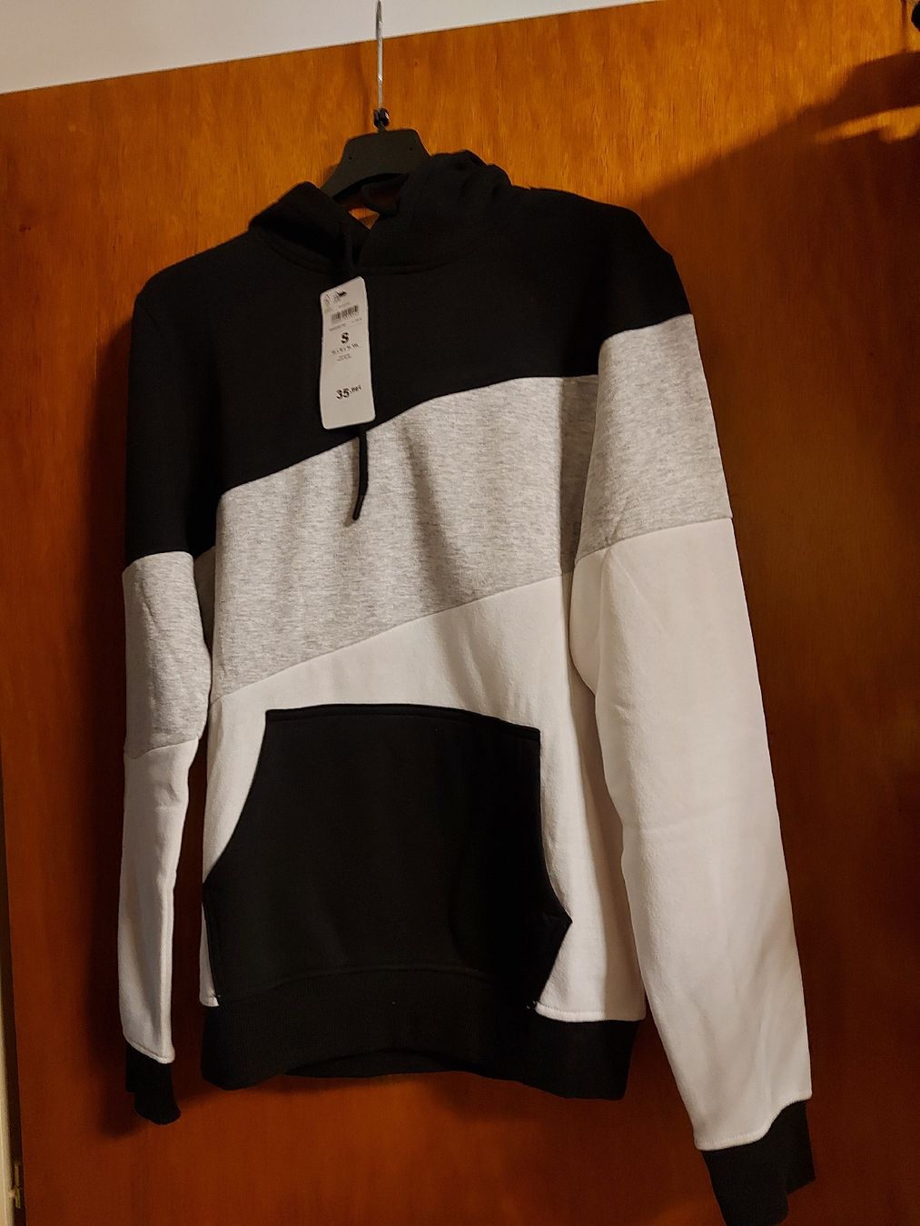 Pullover & Sweatshirts: Felpa unisex bianco e nero S nuova – Neu und originalverpackt aus Coldrerio von Addicted2Art 3