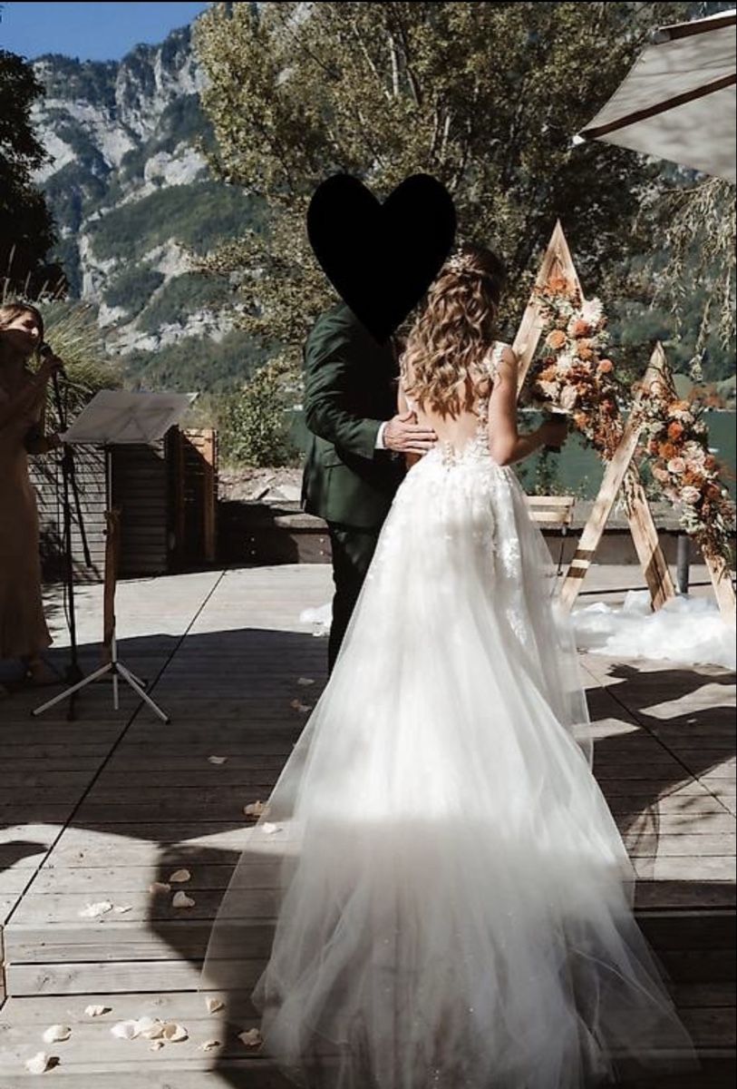 Vestiti: Wunderschönes A-Linien Hochzeitskleid von Modeca – Nuovo (secondo la descrizione) da Chur venduto da Pati0910 5