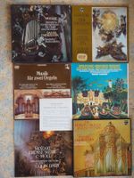 Schallplatten 7x: Orgelkonzerte, Messen