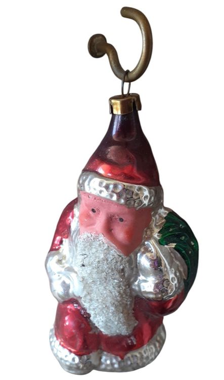 Weihnachtsmann-Lieblings-Bauer Ornament – Keramik-Schmuck Für Weihnachtsbaum, Auto Oder Geschenk