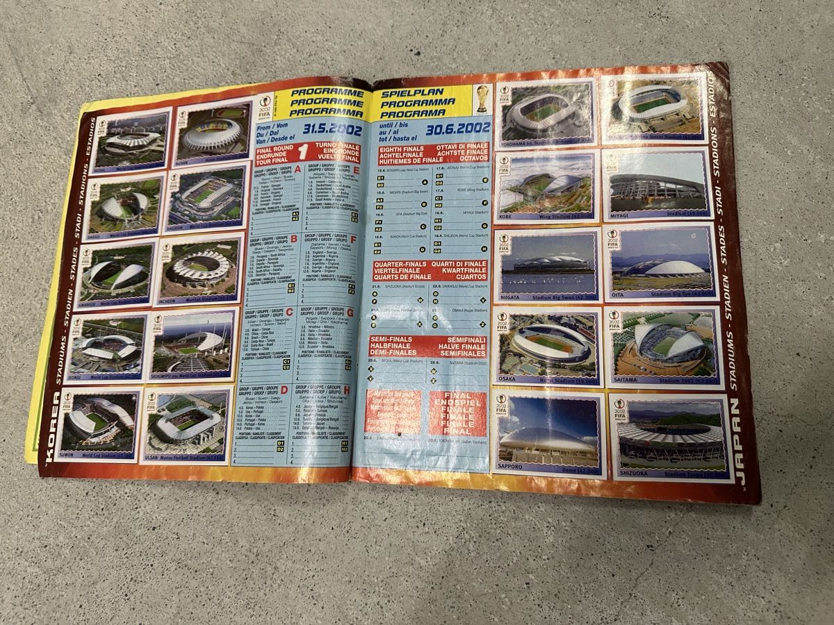 Panini Album: Panini Stickerheft 2002 – Usato da Chur venduto da Sim7000 2