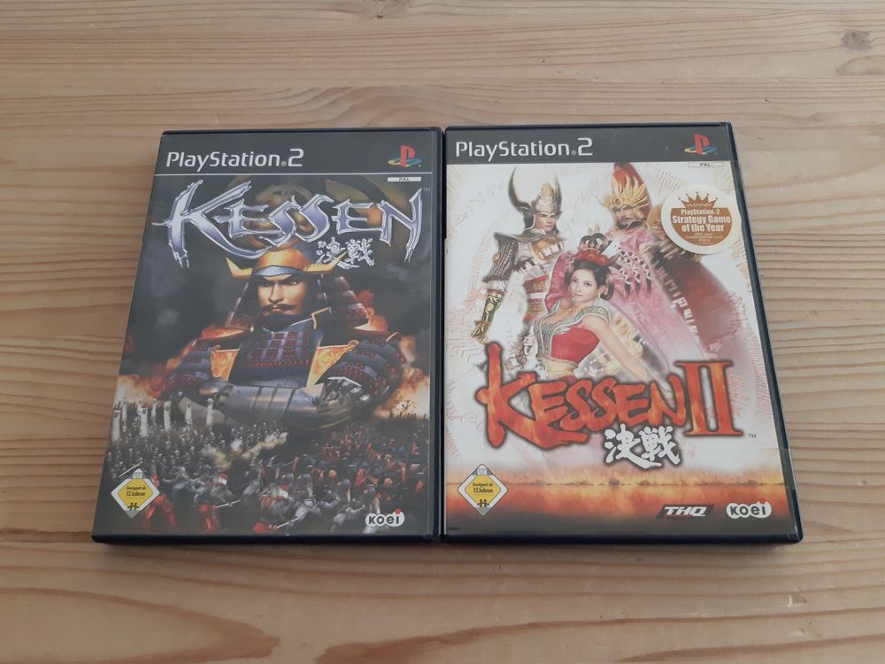 Kessen 1 + Kessen II - 2 Spiele für PS2 im Set | Kaufen auf Ricardo