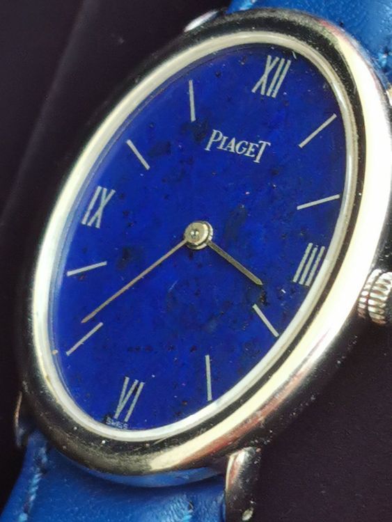 Piaget 9862 18k 750 Weiss Gold lapis Kaufen auf Ricardo