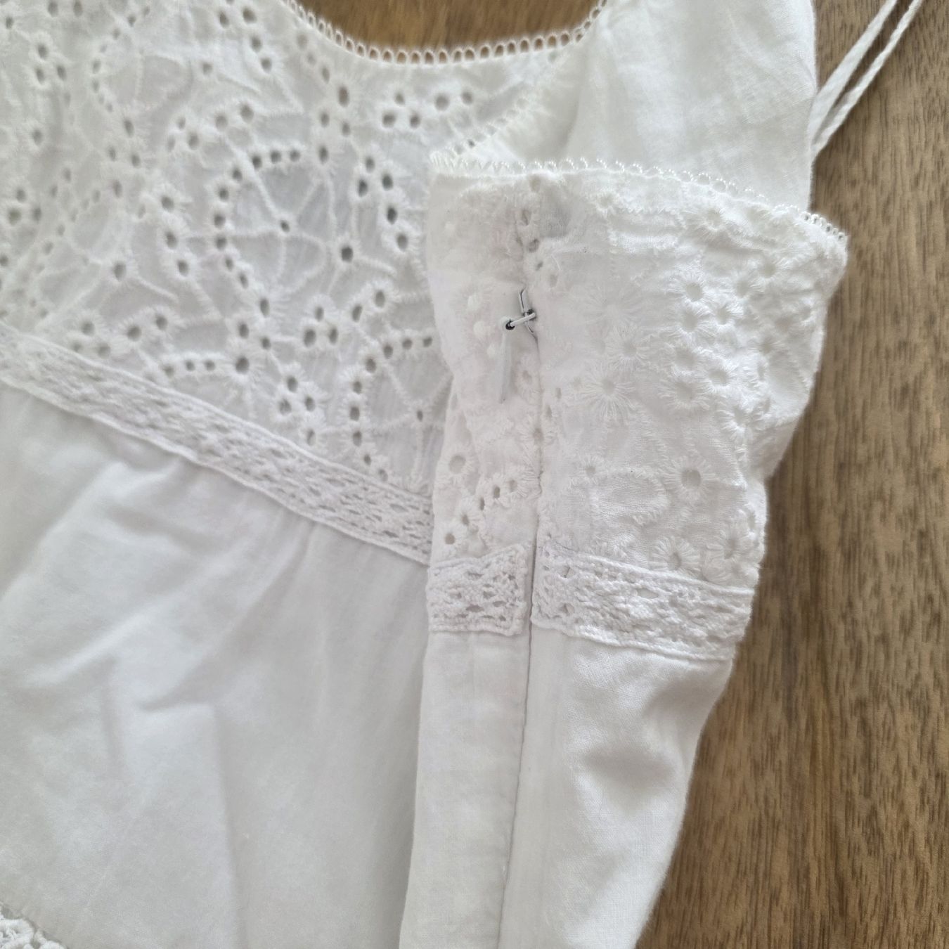 Vestiti: Wunderschönes, weisses Sommerkleid , Grösse L – Usato da Rheinsulz venduto da Gilea 8