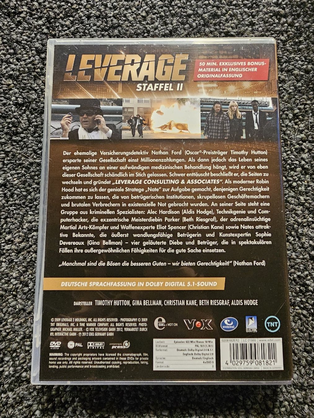 Tutti i DVDs: Leverage Staffel 2 – Usato da Ruswil venduto da jan_bxl5 1