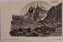 GRINDELWALD  mit Wetterhorn