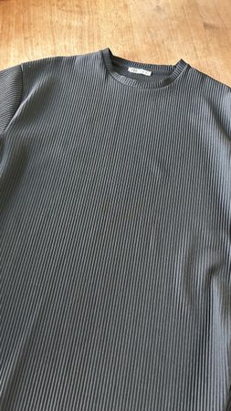 Zara Ripp-Shirt Herren Gr. L Schwarz, Herbstliche Mode Top Z
