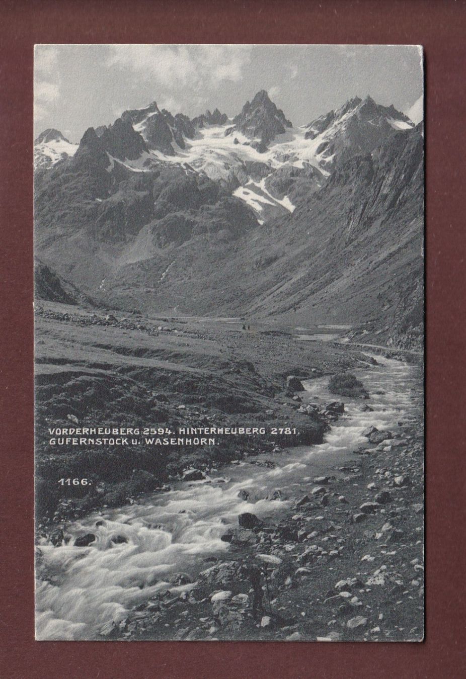 Cartoline postali: VORDERHEUBERG und HINTERHEUBERG – Usato da Pully venduto da nicecards-shop