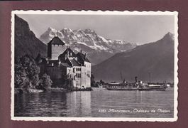 Château de CHILLON - Bateau CGN VEVEY - 1958