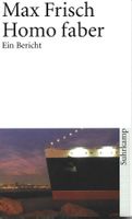 Buch Homo faber von Max Frisch Suhrkamp Verlag gebunden