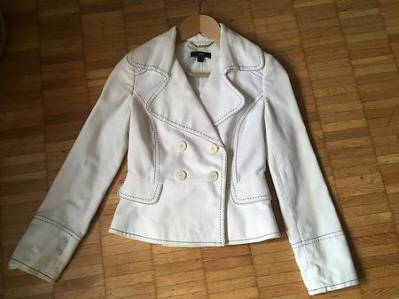 Blazer-Jacke in Offwhite von Mango, Grösse S