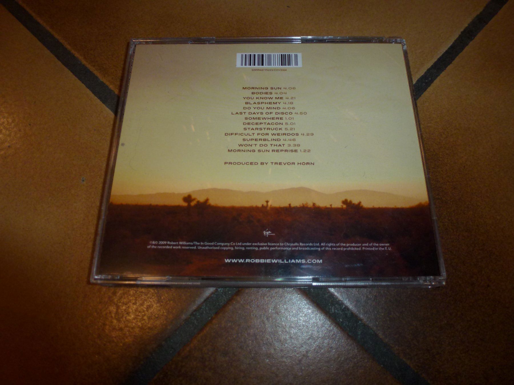 CD: Robbie Williams - Reality Killed the CD – Usato da Olten venduto da Disc-Ausverkauf 1