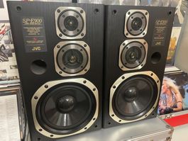 2 JVC SP-E900 3-Wege-Bassreflex Vintage Lautsprecher Top rar