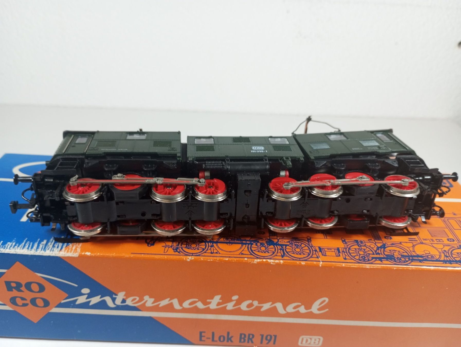 Roco Modellini di ferrovie: ROCO: Lokomotive BR 191 DB – Difettoso da Fontaines NE venduto da waterfoot 6