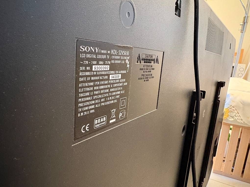 Televisori: Sony Bravia LCD  – Usato da Niederglatt ZH venduto da Fan08 1