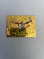 Panini Sammelkarte Fussball Gold Motiv guter Zustand