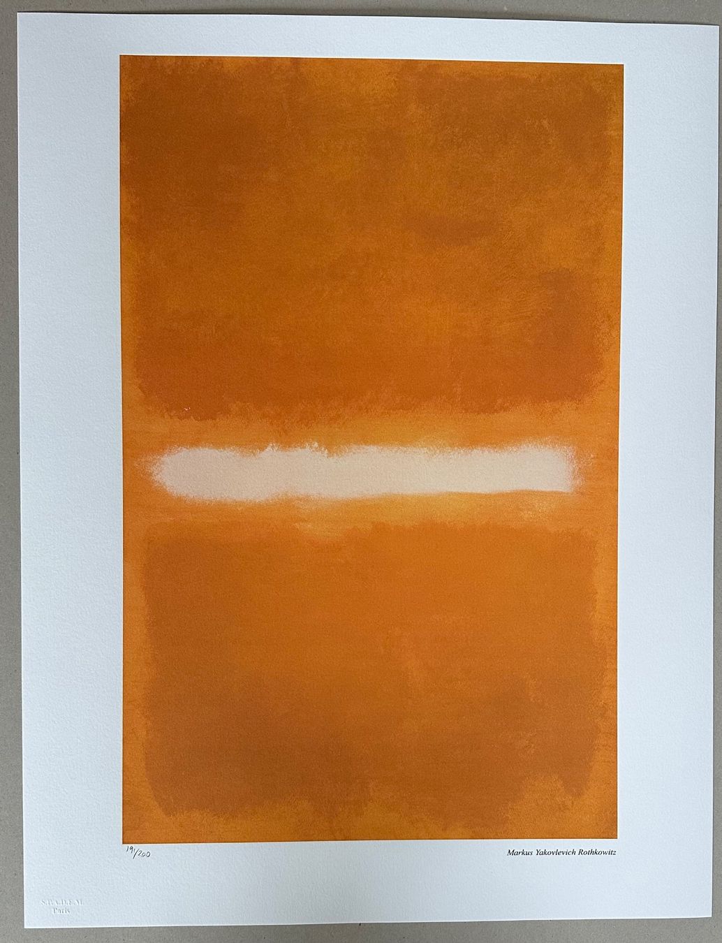 Dipinti: Mark Rothko: Untitled 191/200 – Nuovo (secondo la descrizione) da Meilen venduto da Smgdesign
