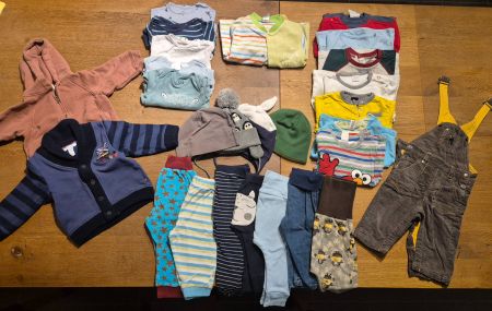 Kleider Paket 2, 27 Teile, Winter, Grösse 80