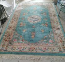 Orientteppich Wolle China mit Drachenmotiv 250x154 cm 