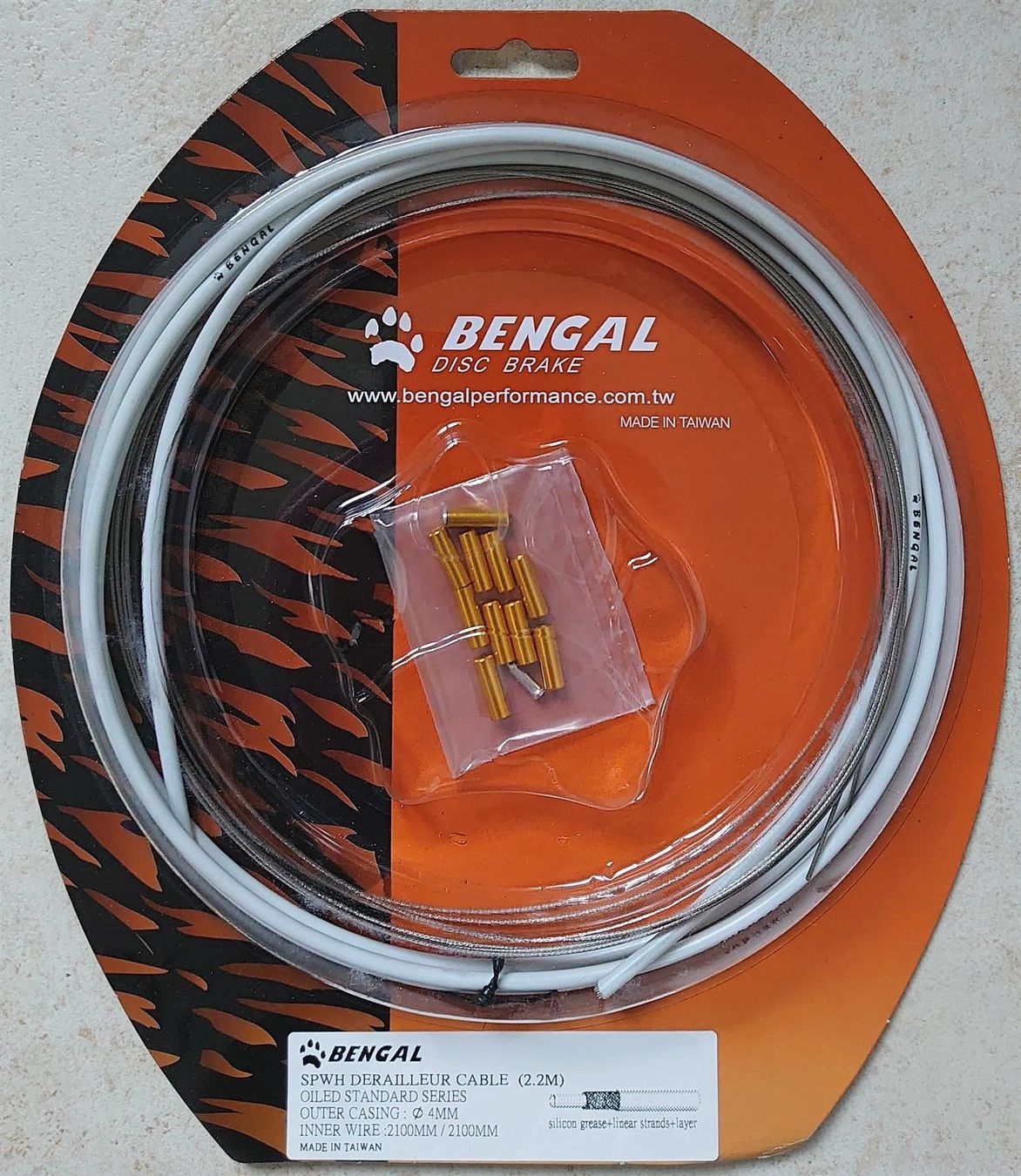 Pezzi di ricambio: Bengal - Schaltkabelsatz - weiss – Nuovo e nell'imballaggio originale da Biel/Bienne venduto da TheShop4U