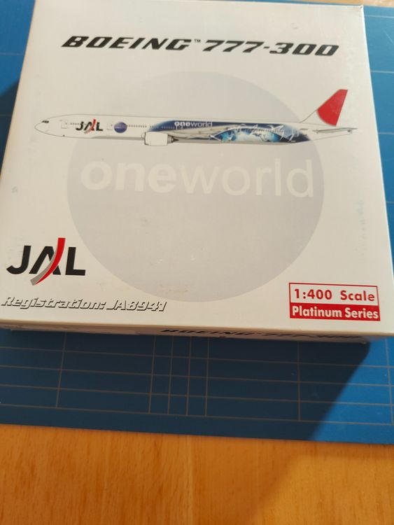 1/400【PHOENIX】JAL B777-200ER Oneworld塗装機（1/400 Phoenix