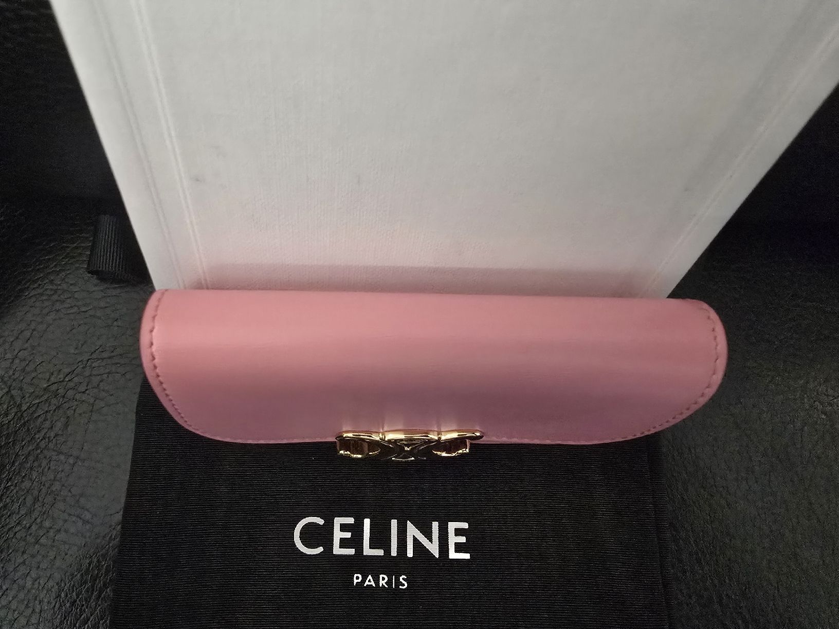 Celine Portamonete: Celine Triomphe Wallet in Rosé – Nuovo e nell'imballaggio originale da Gattikon venduto da lavric_d 4
