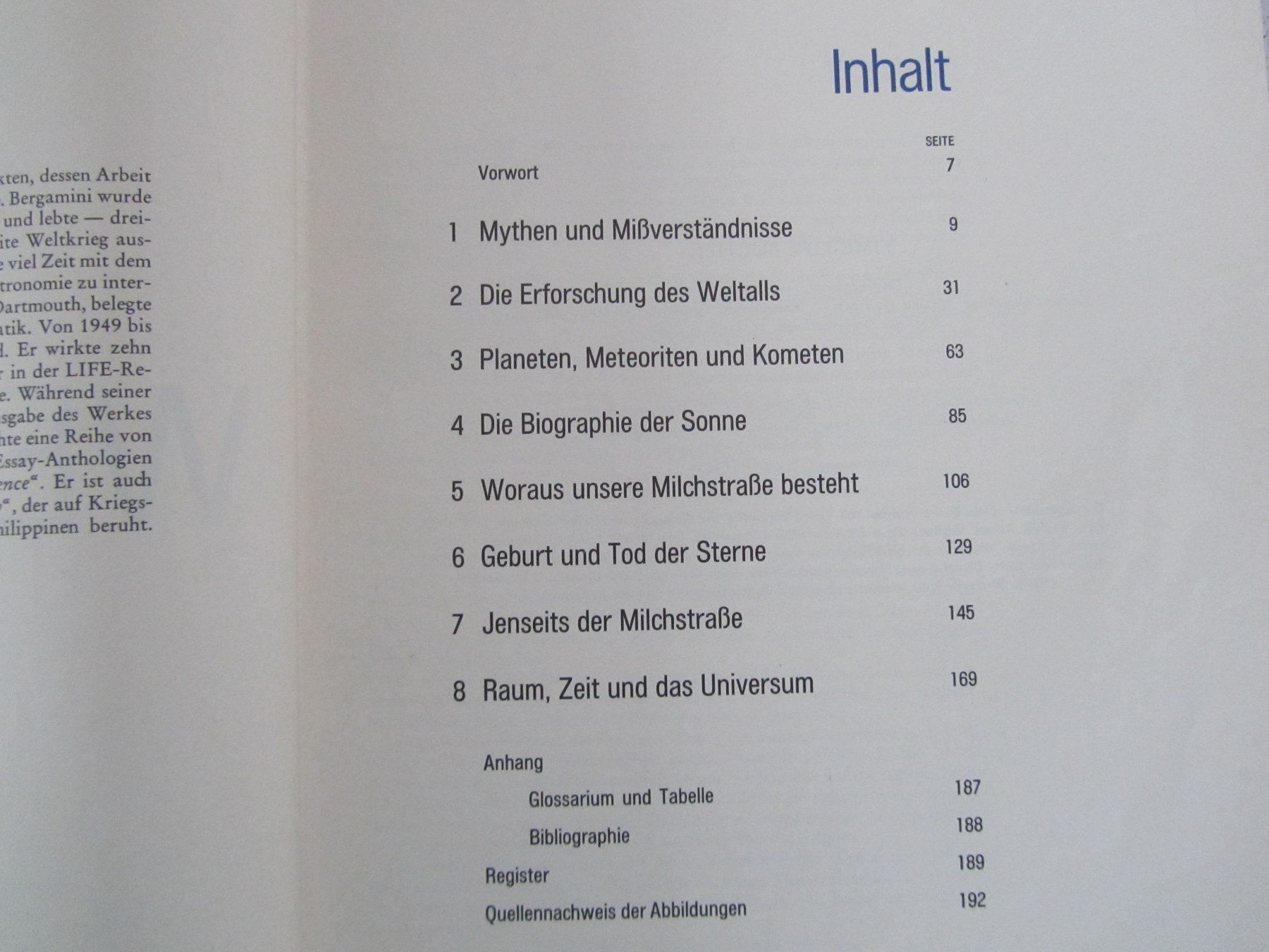 Libri: Das Weltall, ein Time-Life Buch – Usato da Weiningen ZH venduto da dietsch57 3