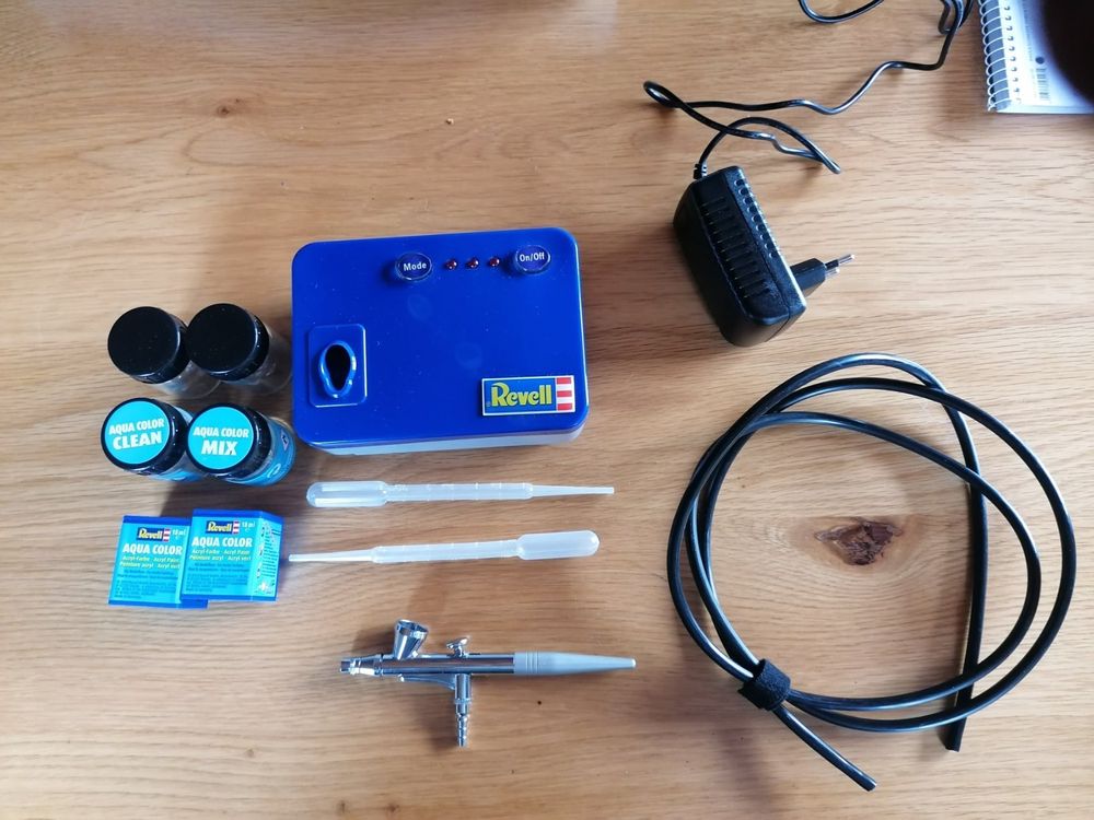 Airbrush EinsteigerSet inkl. Kompressor Kaufen auf Ricardo