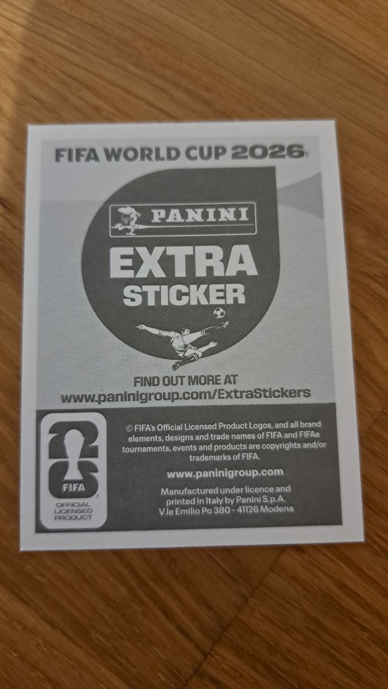 Panini Carte collezionabili: Panini Extra Sticker WM 2026 Achraf Hakimi – Nuovo (secondo la descrizione) da Gipf-Oberfrick venduto da posuine 1