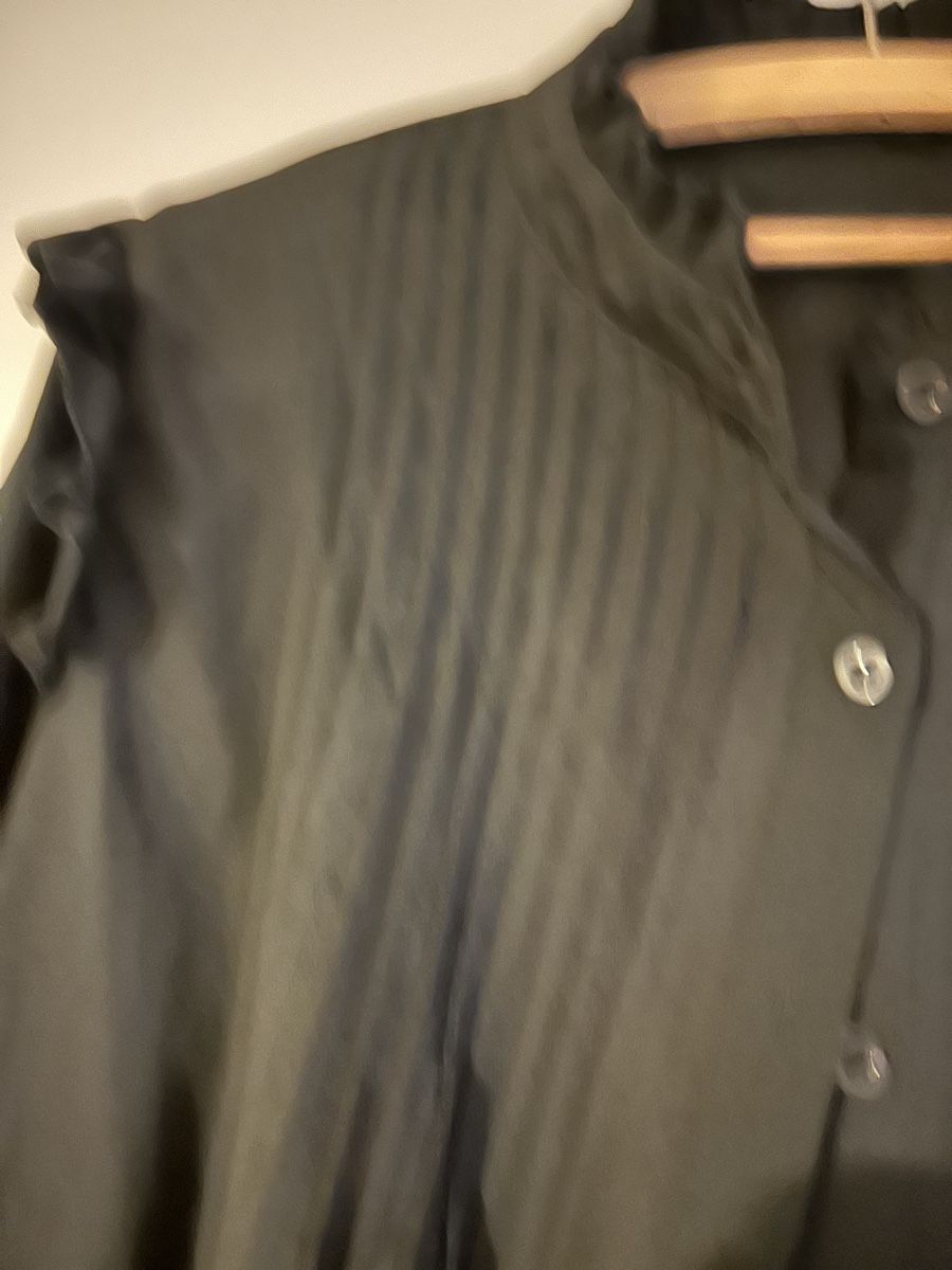Camicette: Elegante schwarze Bluse mit Rüschen Gr. 50 – Usato da Oftringen venduto da Jola16 2